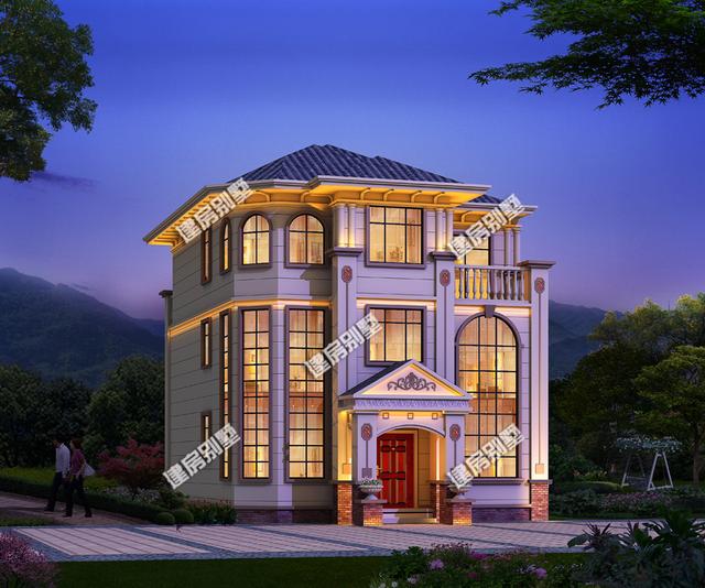 10.2x13.6意式風(fēng)格三層別墅設(shè)計(jì)圖，地下酒窖讓多少人夢(mèng)寐以求？