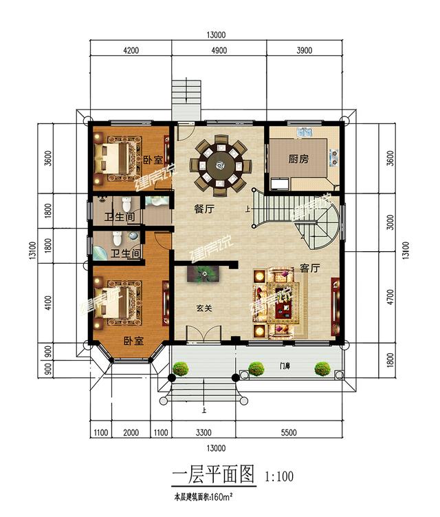 3套氣派的別墅設(shè)計圖，送給實力派的你
