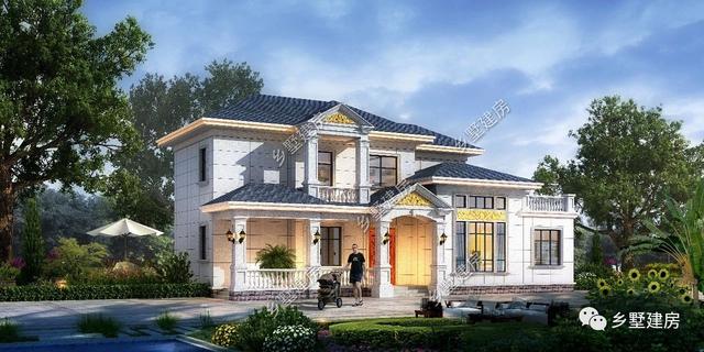 鄉(xiāng)村別墅設(shè)計圖推薦，和父母歡聚一堂，勝過城市豪宅卻冷清一人