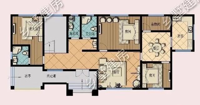 鄉(xiāng)村別墅設(shè)計圖推薦，和父母歡聚一堂，勝過城市豪宅卻冷清一人