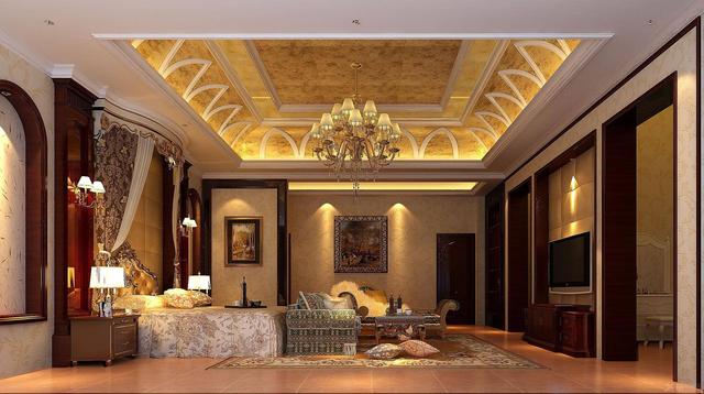 農(nóng)村11×13米現(xiàn)代別墅設計圖，150平設6室2廳附上室內裝修圖