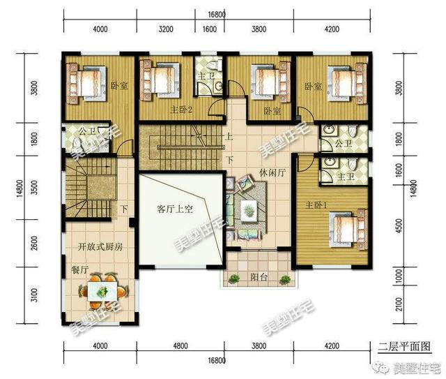 江西人喜歡的典雅低調(diào)三層別墅設(shè)計圖，功能實(shí)用造型大方