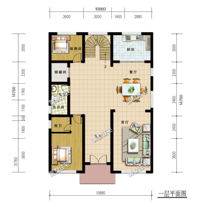 江西人喜歡的典雅低調(diào)三層別墅設(shè)計圖，功能實(shí)用造型大方