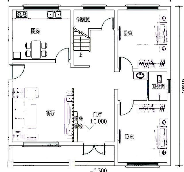 歐式田園風(fēng)二層小別墅設(shè)計(jì)圖，清新自然，溫馨優(yōu)雅