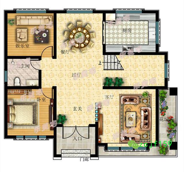 英式二層別墅設計圖紙，帶閣樓設計，別墅不失莊重典雅