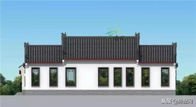 一層四合院別墅設(shè)計(jì)圖，別致的格局，時(shí)代感非常強(qiáng)