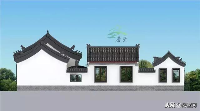 一層四合院別墅設(shè)計(jì)圖，別致的格局，時(shí)代感非常強(qiáng)