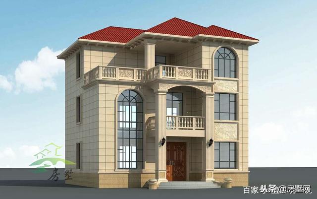 三層豪華歐式別墅設(shè)計(jì)圖，宮廷似的舒適度，符合現(xiàn)代農(nóng)村的潮流