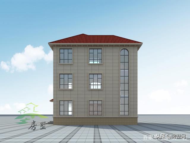 三層豪華歐式別墅設(shè)計(jì)圖，宮廷似的舒適度，符合現(xiàn)代農(nóng)村的潮流