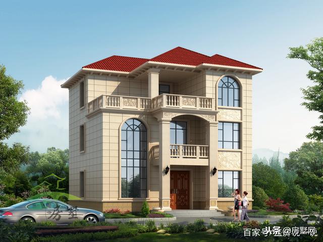 三層豪華歐式別墅設(shè)計(jì)圖，宮廷似的舒適度，符合現(xiàn)代農(nóng)村的潮流