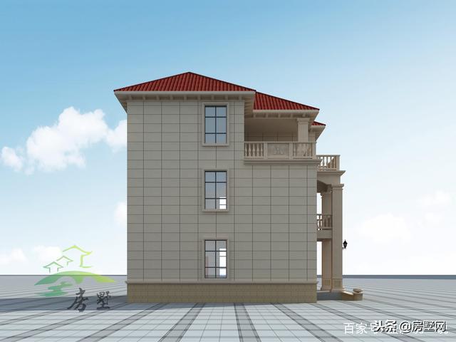 三層豪華歐式別墅設(shè)計(jì)圖，宮廷似的舒適度，符合現(xiàn)代農(nóng)村的潮流