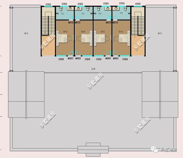 這款中式四合院別墅設(shè)計圖，秀氣又美觀，住起來相當(dāng)舒適