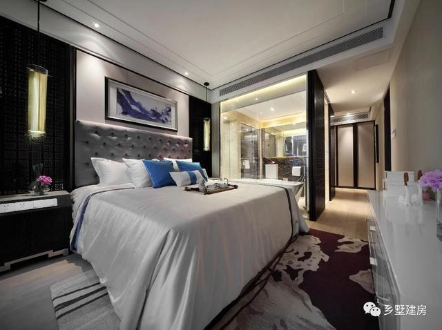 簡(jiǎn)歐風(fēng)農(nóng)村雙拼自建房設(shè)計(jì)圖，客廳挑空，時(shí)尚又大氣