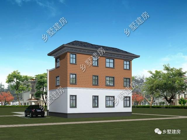 農(nóng)村自建房設(shè)計(jì)圖，整棟建筑優(yōu)雅大氣，十分適合廣大農(nóng)村的建房朋友