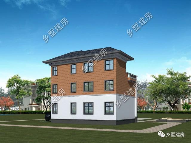 農(nóng)村自建房設(shè)計(jì)圖，整棟建筑優(yōu)雅大氣，十分適合廣大農(nóng)村的建房朋友