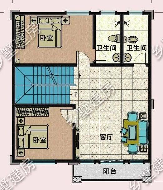 三層別墅設(shè)計圖，一棟溫馨舒適的小別墅，室內(nèi)設(shè)計合理規(guī)整