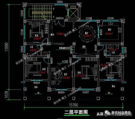 5款三層農(nóng)村建房別墅設(shè)計(jì)圖，豪華大氣，外觀經(jīng)典，三代不過(guò)時(shí)