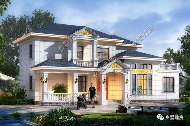 農(nóng)村自建房設(shè)計(jì)圖，設(shè)計(jì)非常新穎，外觀大氣，內(nèi)在古樸，非常有格調(diào)