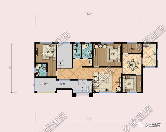 農(nóng)村自建房設(shè)計(jì)圖，設(shè)計(jì)非常新穎，外觀大氣，內(nèi)在古樸，非常有格調(diào)