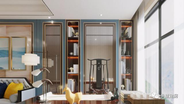 農(nóng)村二層小別墅設(shè)計(jì)圖，外觀清新淡雅，非常精致