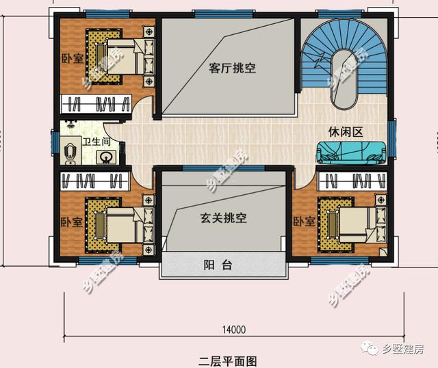 這款新中式別墅設計圖，整體效果令人驚嘆，簡直太漂亮了