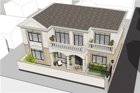 2024年農(nóng)村新款別墅設(shè)計(jì)圖，外觀干凈簡(jiǎn)約，戶型布局沒(méi)得挑