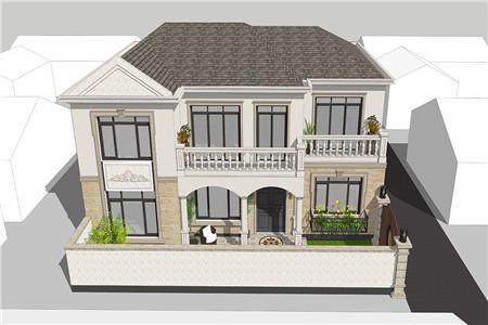 2024年農(nóng)村新款別墅設(shè)計(jì)圖，外觀干凈簡(jiǎn)約，戶型布局沒(méi)得挑