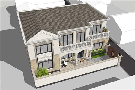 2024年農(nóng)村新款別墅設(shè)計(jì)圖，外觀干凈簡(jiǎn)約，戶型布局沒(méi)得挑