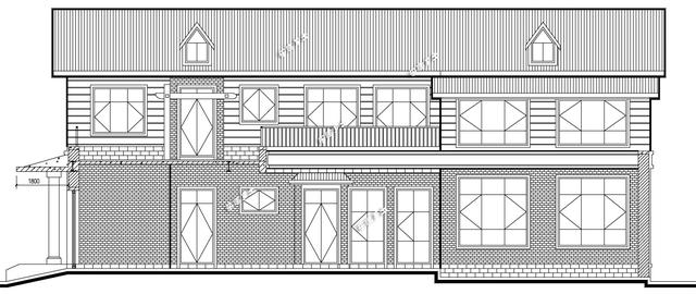 二層美式民宅設(shè)計(jì)圖，功能設(shè)計(jì)齊全，根據(jù)住戶需求設(shè)計(jì)