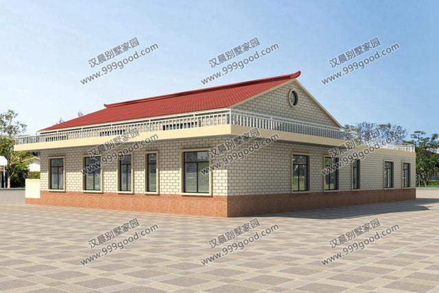 3款一層農(nóng)村別墅設(shè)計(jì)圖，大氣的戶型結(jié)構(gòu)，生活功能齊全