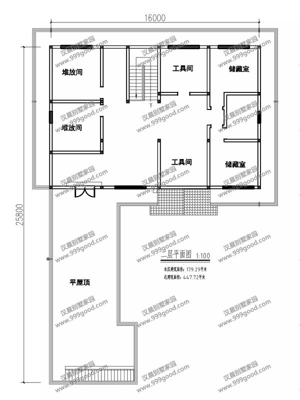 3款一層農(nóng)村別墅設(shè)計(jì)圖，大氣的戶型結(jié)構(gòu)，生活功能齊全
