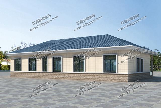 3款一層農(nóng)村別墅設(shè)計(jì)圖，大氣的戶型結(jié)構(gòu)，生活功能齊全