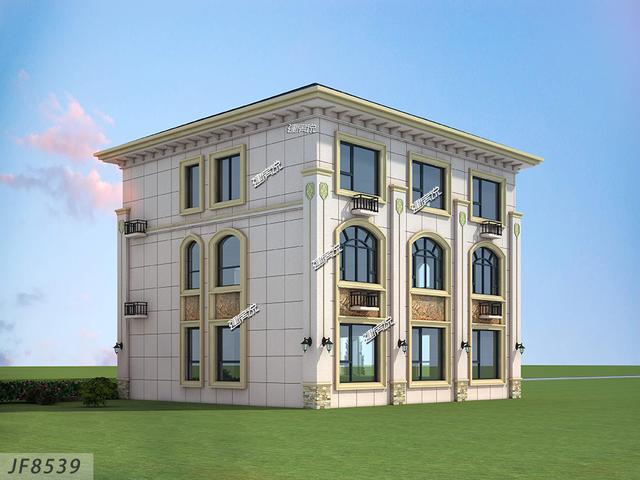 這款三層中式別墅，非常的接地氣，戶型方正大氣帶來大大的生活享受