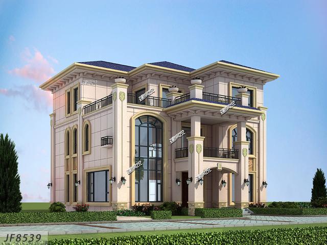 這款三層中式別墅，非常的接地氣，戶型方正大氣帶來大大的生活享受