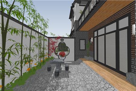 想建二層農村自建房，有這款新中式別墅設計圖就夠了