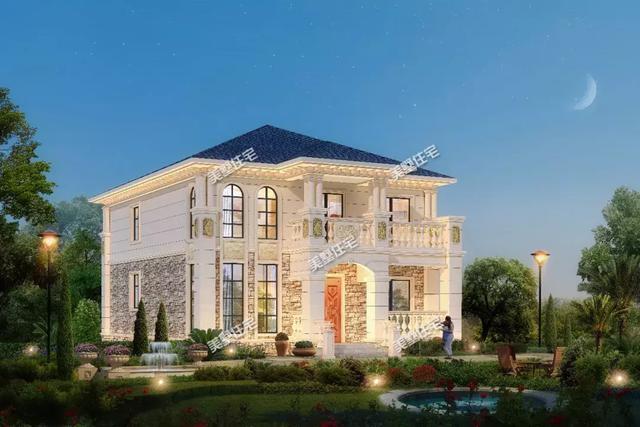 10X13米二層別墅設(shè)計(jì)圖，外觀精美，居住舒適，享受平淡的幸福