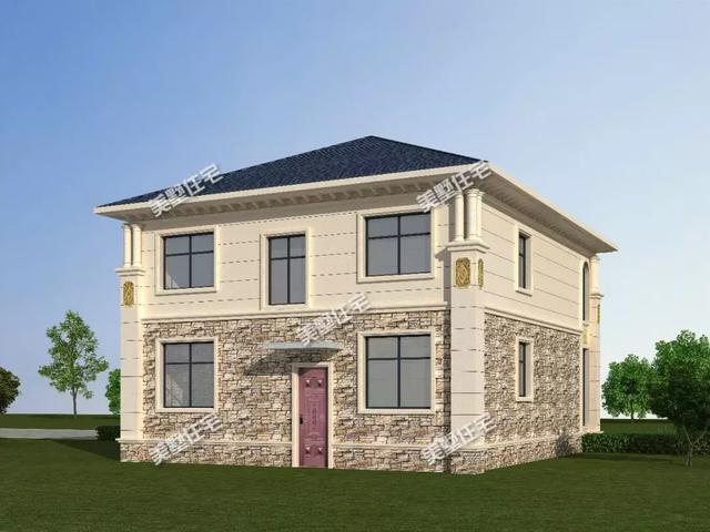 10X13米二層別墅設(shè)計(jì)圖，外觀精美，居住舒適，享受平淡的幸福