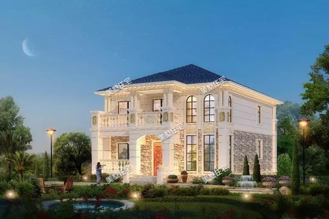 10X13米二層別墅設(shè)計(jì)圖，外觀精美，居住舒適，享受平淡的幸福