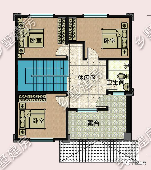 農村自建三層小樓房設計圖，美觀大方，外觀時尚