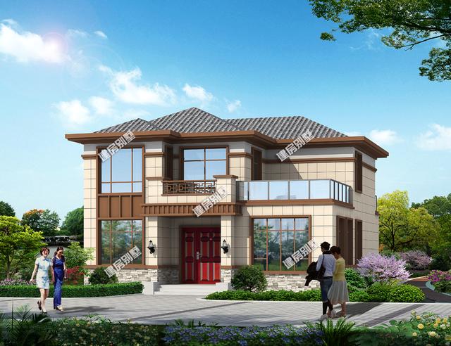 幾款兩層小別墅設(shè)計(jì)圖，戶型南北通透，35萬(wàn)就搞定