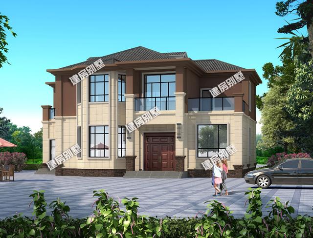 幾款兩層小別墅設(shè)計(jì)圖，戶型南北通透，35萬(wàn)就搞定