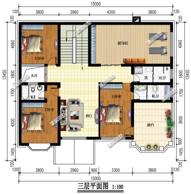 3款農(nóng)村自建房設(shè)計(jì)圖，符合大眾審美觀，以及舒適度