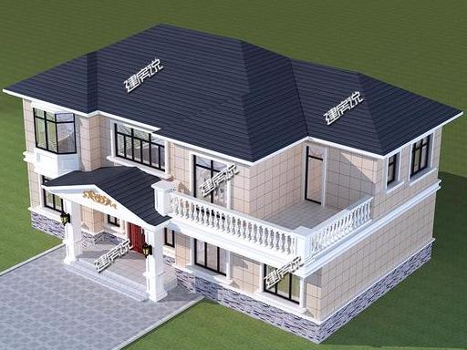 農(nóng)村最漂亮二層別墅設(shè)計(jì)圖，漂亮的戶型，一眼就能讓人心動(dòng)