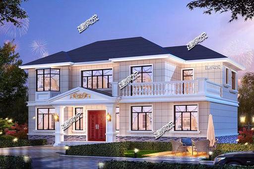 農(nóng)村最漂亮二層別墅設(shè)計(jì)圖，漂亮的戶型，一眼就能讓人心動(dòng)