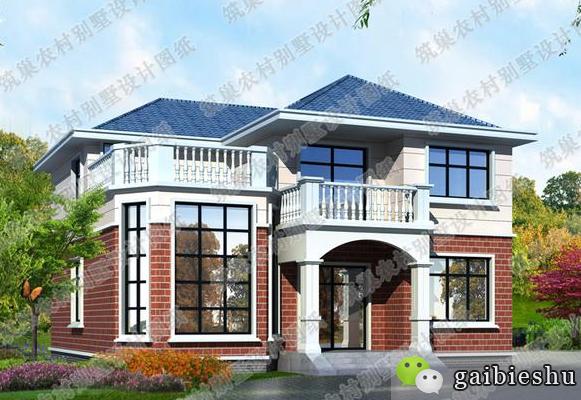 新出爐帶挑空客廳二層別墅設(shè)計圖，新年新氣象！