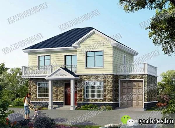 帶車庫農(nóng)村二層自建房屋推薦，造價25萬以內(nèi)，您還在猶豫什么？