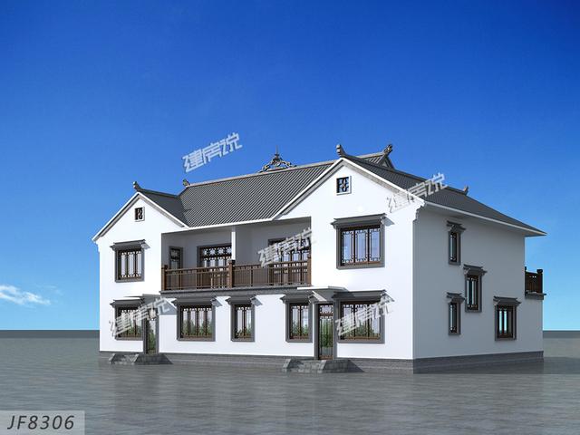 新款中式別墅設計圖，中國最美的別墅，建棟在老家，人人夸你有本事