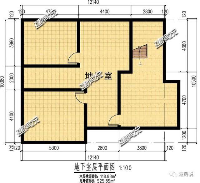 3層實用別墅設計圖，老家建新房，我強烈推薦這款！