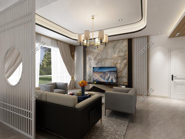 現(xiàn)代兩層農(nóng)村別墅設(shè)計圖，現(xiàn)代別墅太開放家里人接受不了！