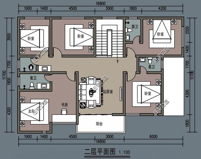 現(xiàn)代兩層農(nóng)村別墅設(shè)計圖，現(xiàn)代別墅太開放家里人接受不了！